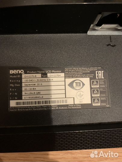 Монитор benq