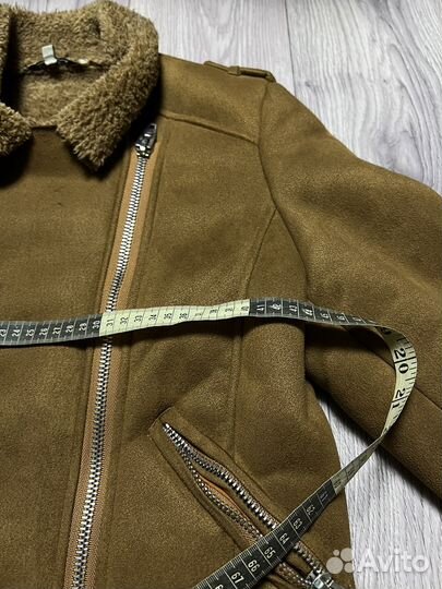 Дубленка авиатор женская