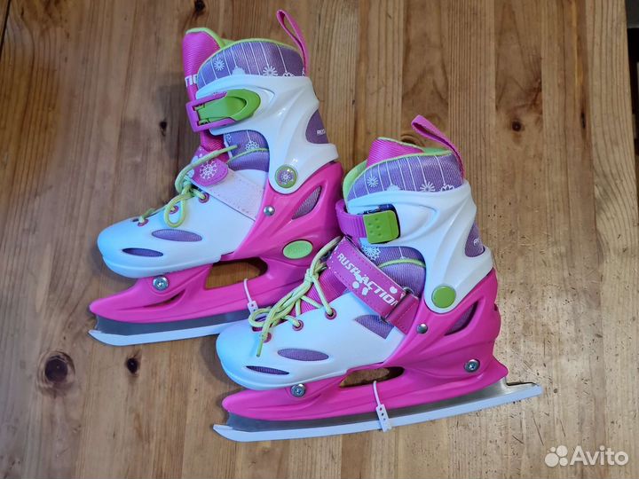 Коньки ледовые детские раздвижные 30-33 рр