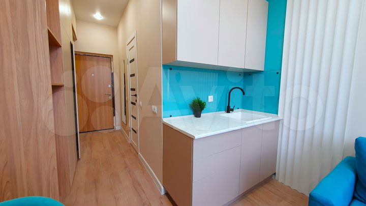 Апартаменты-студия, 16,2 м², 4/4 эт.