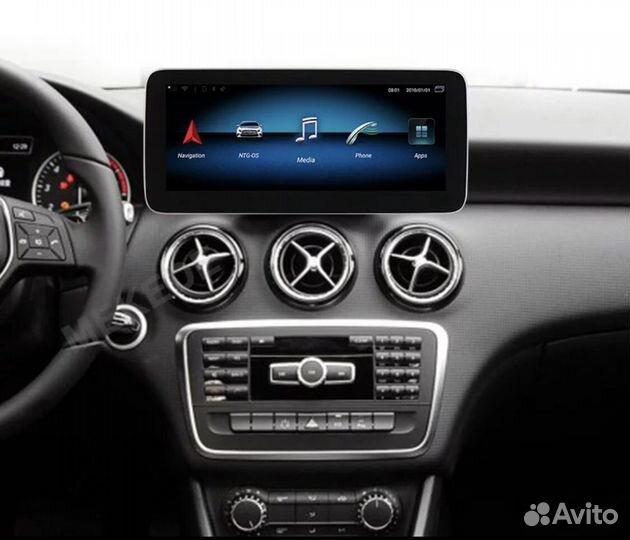 Шгу для Мerсеdes Веnz CLA/GLA/A (2015-2018) 10.25