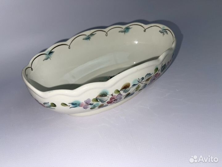 Салатник Виктория фаянс Семикаракорская керамика