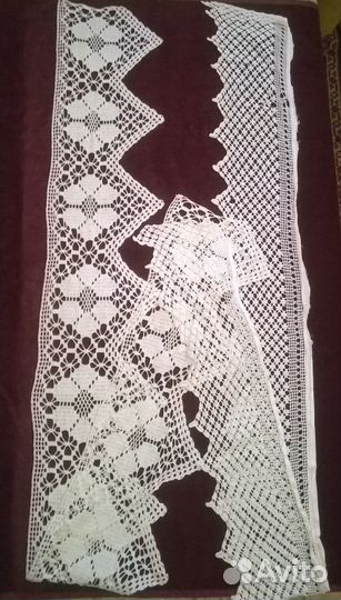 Старинные подзоры и кружево для них