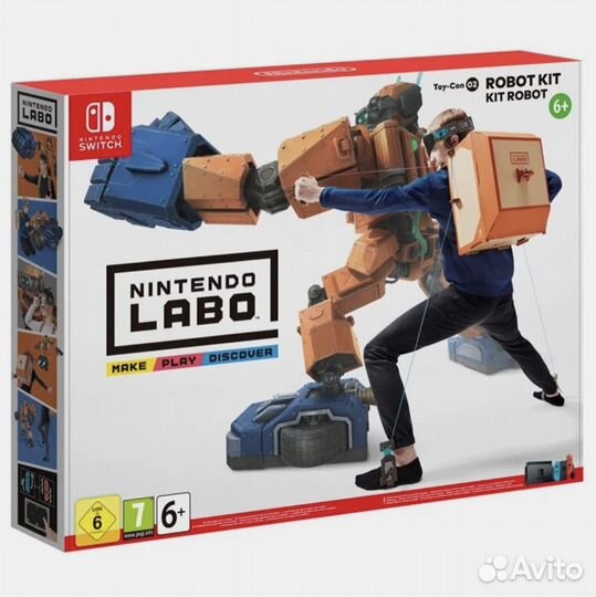 Nintendo labo switch робот и набор