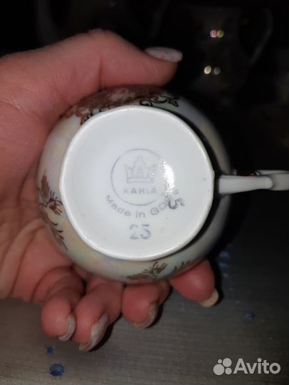 Кофейный сервиз гдр Мадонна Kahla