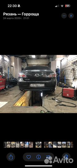 Выхлоп mazda 6 gh 2.0