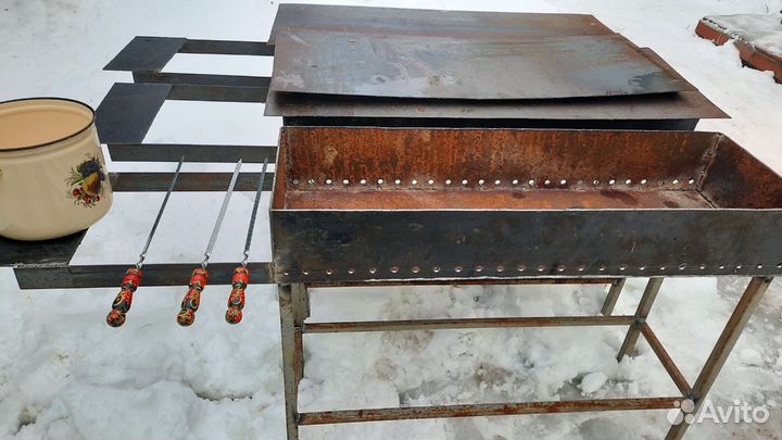 Мангал большой 125 см