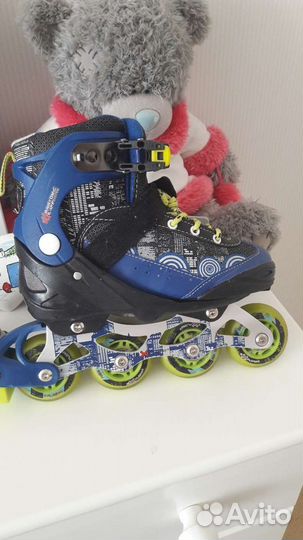 Роликовые коньки детские раздвижные