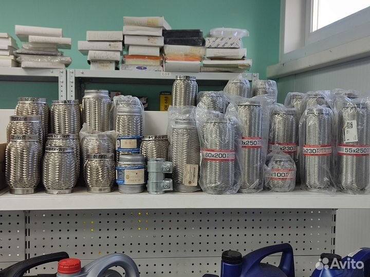 Замена гофры глушителя