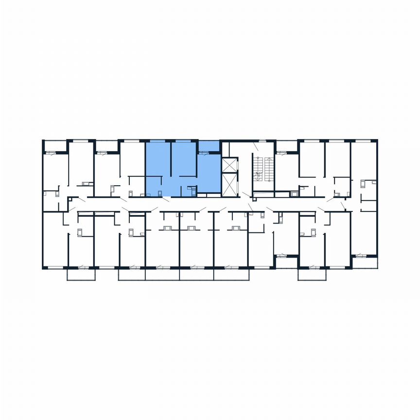 2-к. квартира, 50,5 м², 6/12 эт.