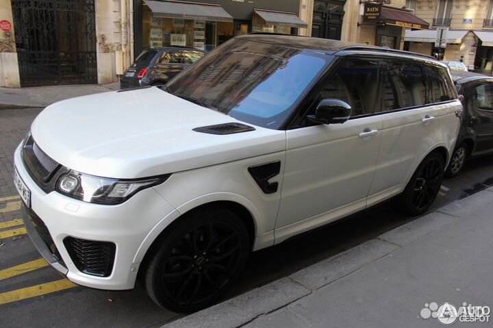 Рейлинги Черные - Blakc Range Rover Sport 14+