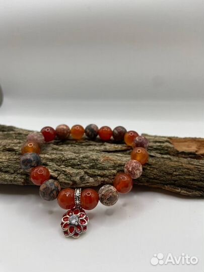 Браслет-талисман из камней «Энергия страсти»