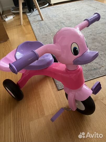 Велосипед трехколесный музыкальный