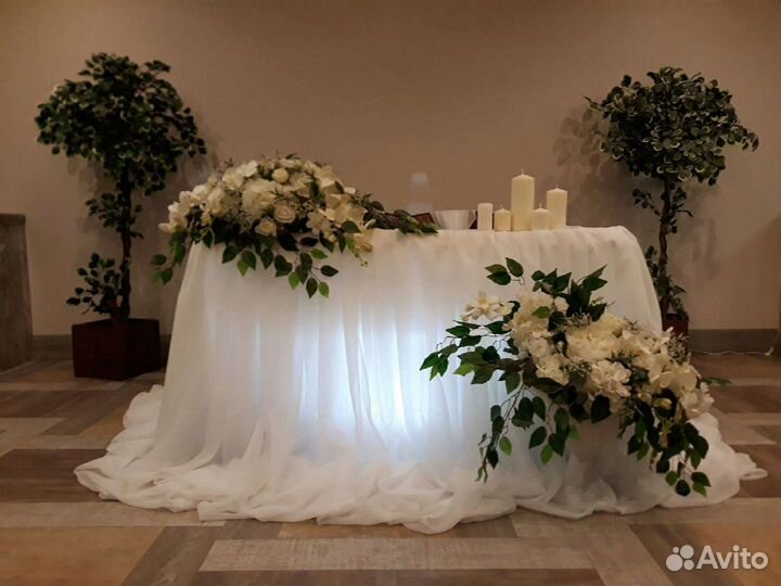 Оформление свадьбы/украшение зала