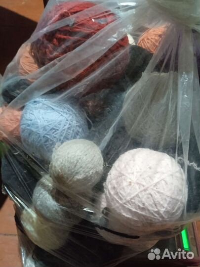 Пряжа для вязания пакетом