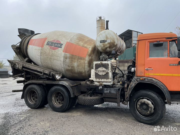 Автобетоносмеситель КамАЗ 65115, 2008