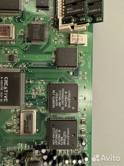 Creative sound blaster AWE32 CT3990 +2mb идеальный