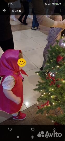 Новогодний костюм для девочки 86 92