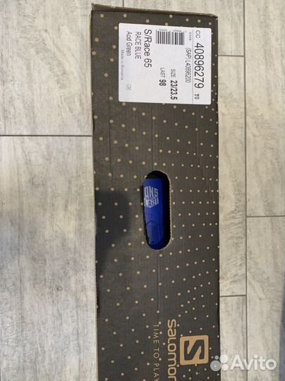 Новые горнолыжные ботинки salomon 23.5