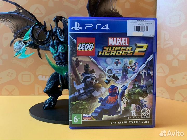 PS4 lego Marvel Super Heroes 2 б.у