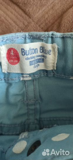 Джинсы для девочки Button blue, 104