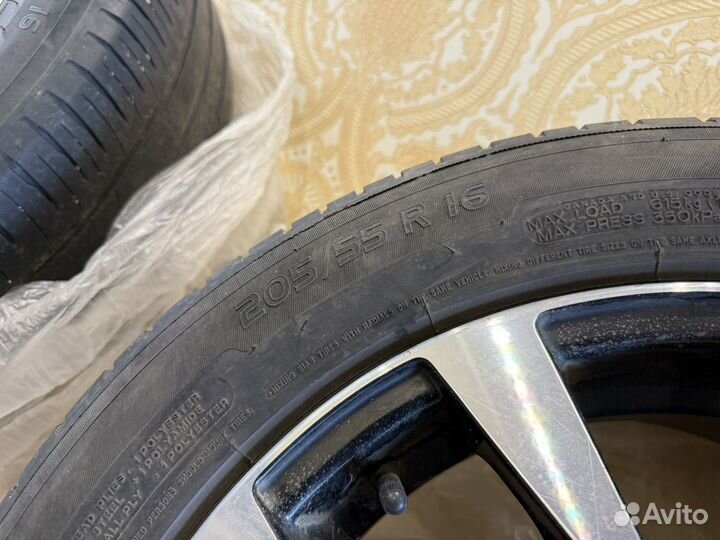 Колеса в сборе летние r16 205/55 Kia Ceed