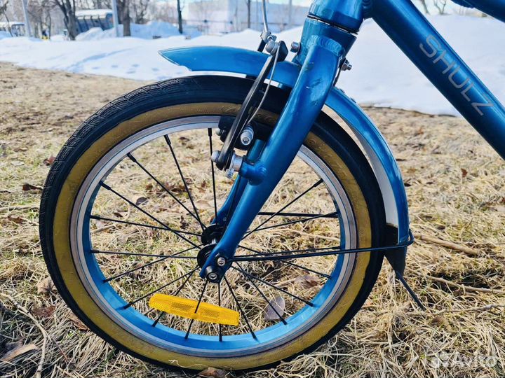 Детский велосипед shulz 16 на ремне