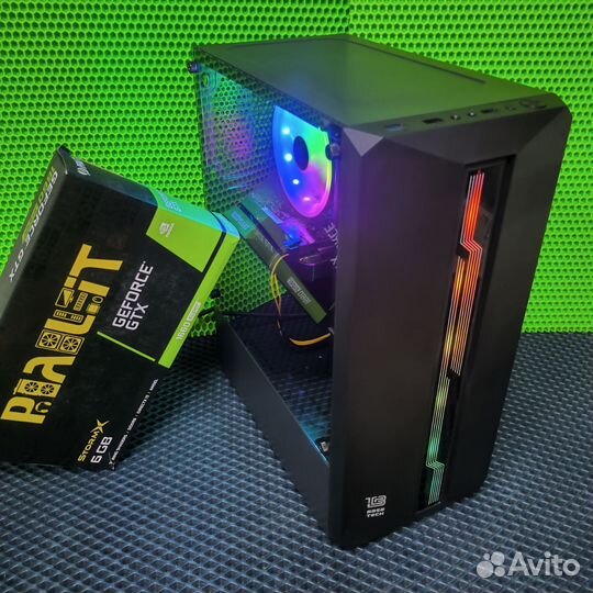 Игровой компьютер Core i5 6600k + GTX 1660 Super