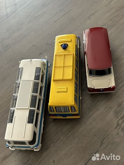 Модели автобусов автомобилей ЗИЛ, раф, Старт