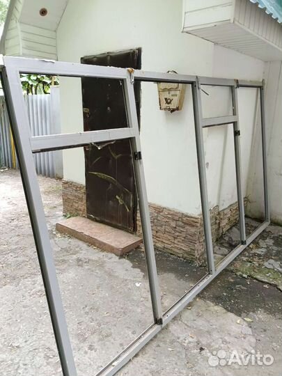 Алюминиевые окна на балкон бу или веранда