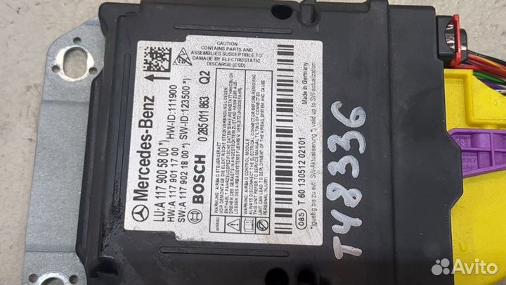 Блок управления airbag Mercedes A W176