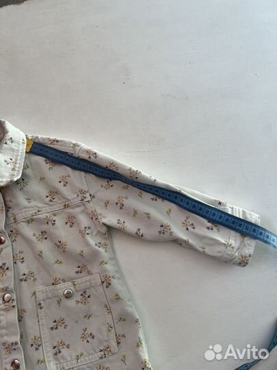 Джинсовая куртка, фуфайка для девочки 98 см