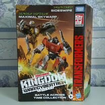 Transformers Kingdom Skywarp Sideswipe