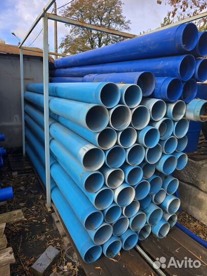 Труба Нпвх 165х7.3 и труба пнд 180х9мм