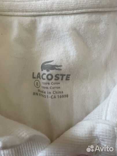 Polo lacoste мужско