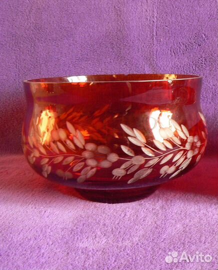 Вазы посуда хрусталь стекло керамика СССР