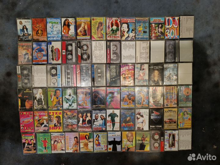 Аудиокассеты с записью