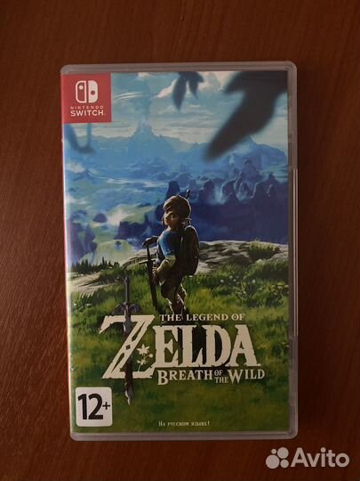 The Legend of Zelda: Breath of the Wild картридж