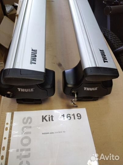 Багажник Thule WingBar для а/м Nissan Juke, Б/У