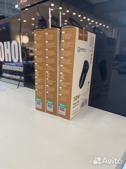 Автомобильная зарядка hoco Z39 Type-C