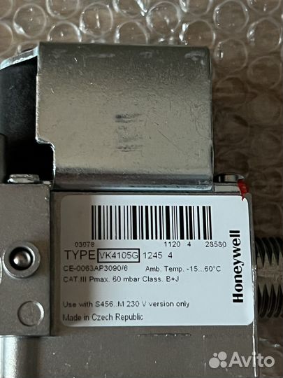 Газовый клапан 39819620 Honeywell