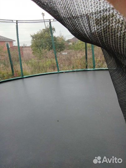 Батут с сеткой 4.6м диаметр