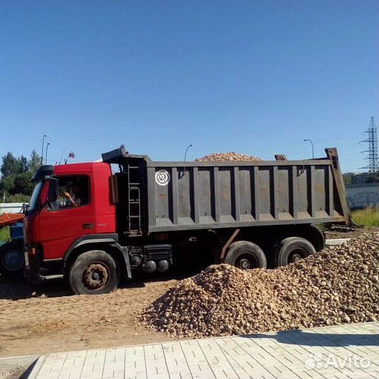 Щебень известняковый с доставкой