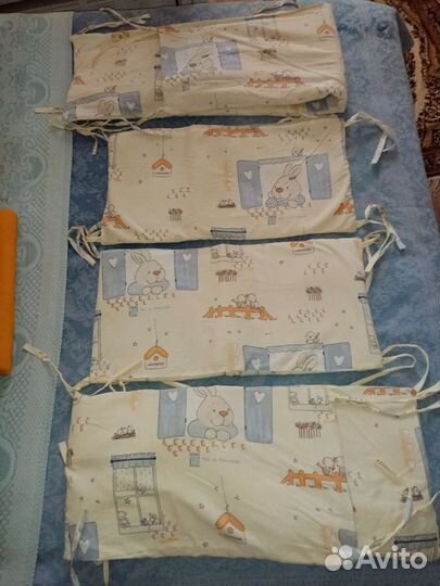 Развивающие коврики с дугами,бортики в кроватку