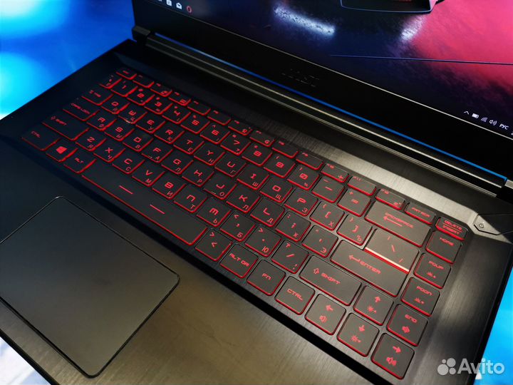 Игровой MSI Thin на RTX 3060 / i7 10750H / 144 Гц