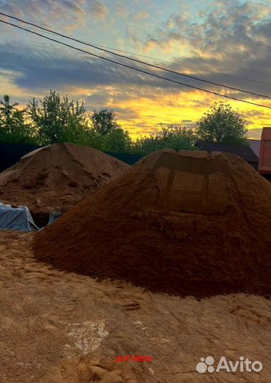 Песок щебень доставка