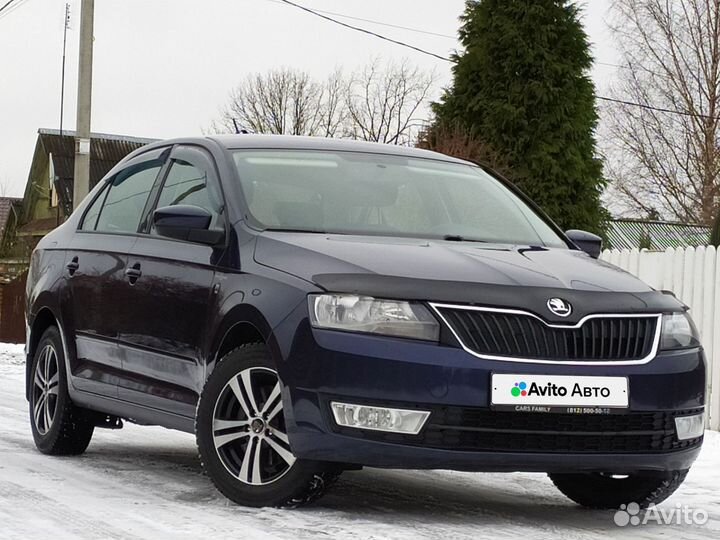 Skoda Rapid 1.6 AT, 2016, 72 100 км