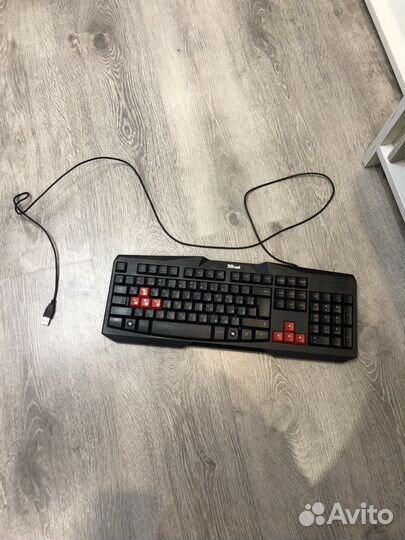 Игровая клавиатура Trust Ziva Gaming Keyboard