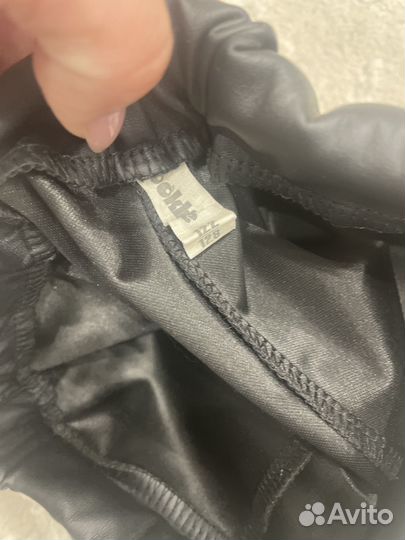 Шорты кожаные детские 122-128