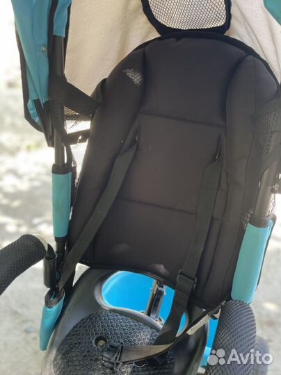 Велосипед трехколесный с ручкой